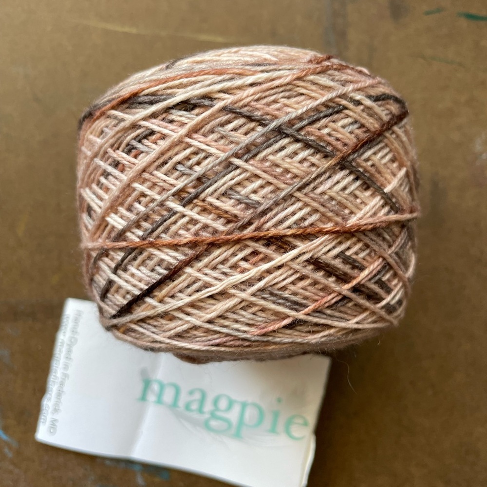Magpie swanky sock yarn destash